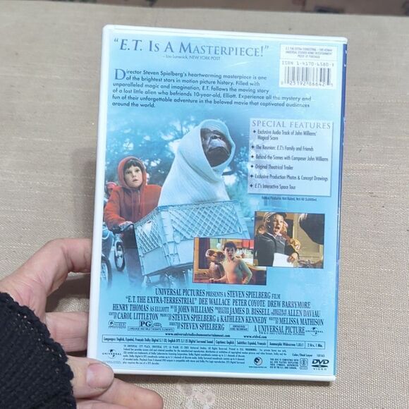E.T. The Extra-Terrestrial (VHS, 1982) THX Digitally Remastered VHS & DVD - Picture 8 of 16